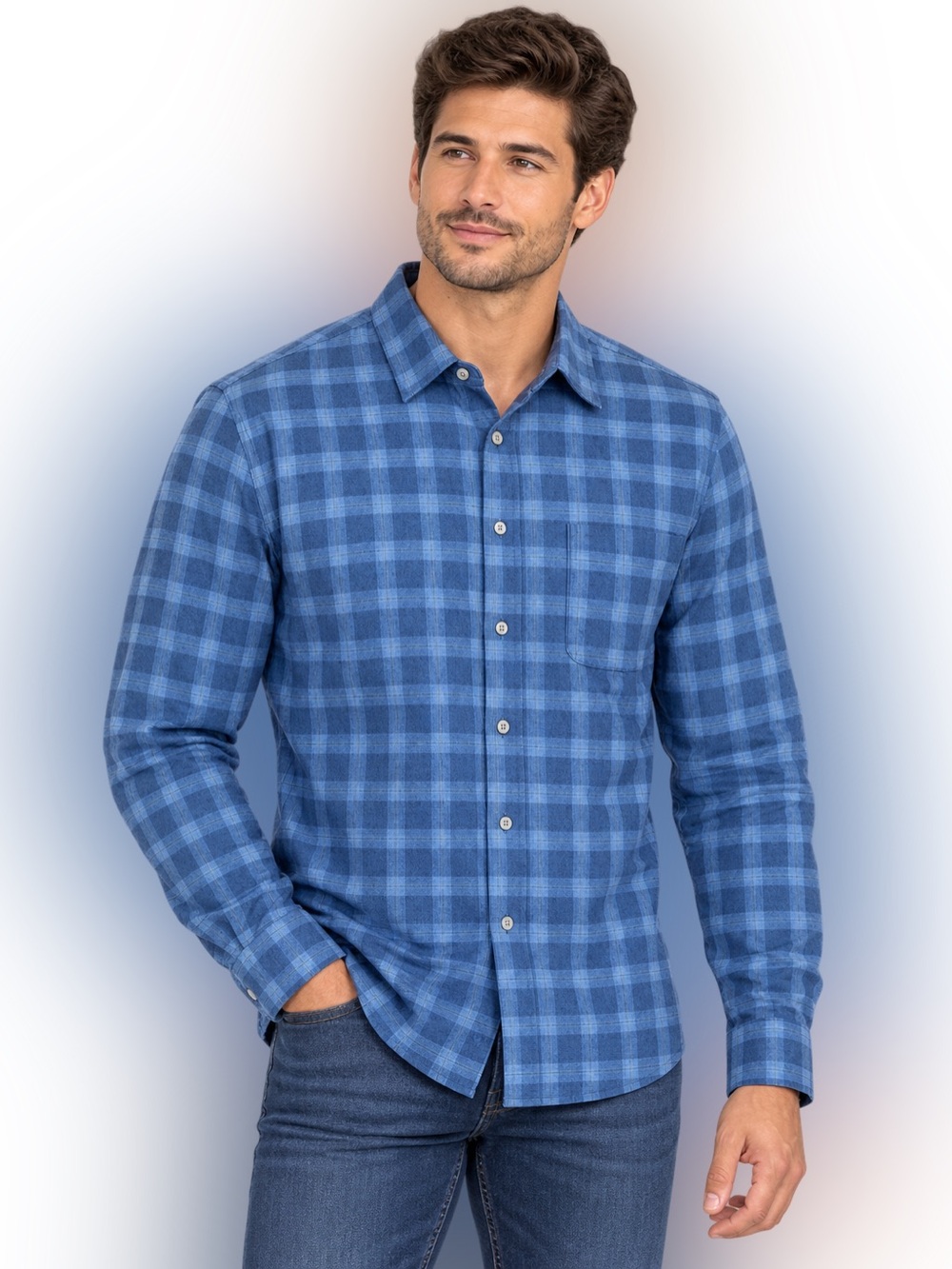 Dress shirt Calvin Klein Blue